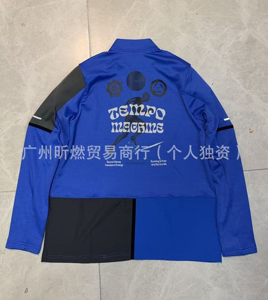 NK Sports T-Shirt | Long-Sleeved Printed