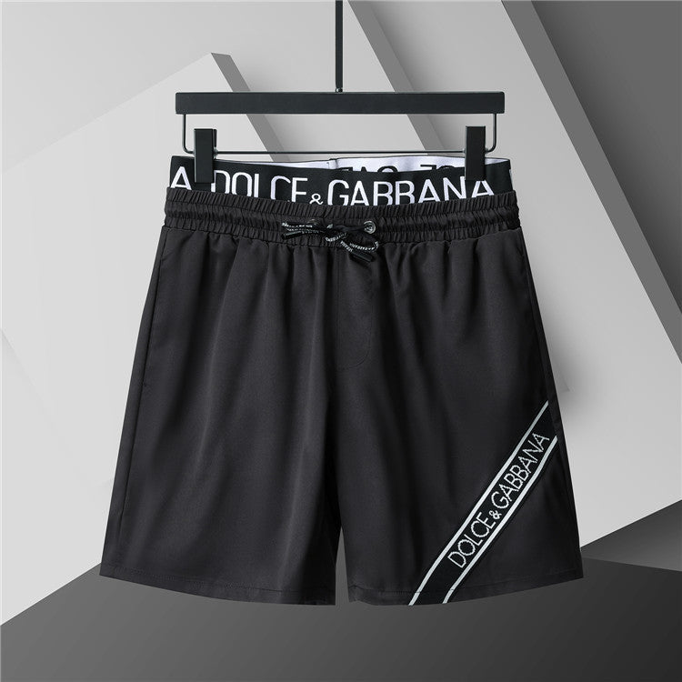 Pantalones Cortos Playa Unisex Letras Secado Rápido | Moda 2025