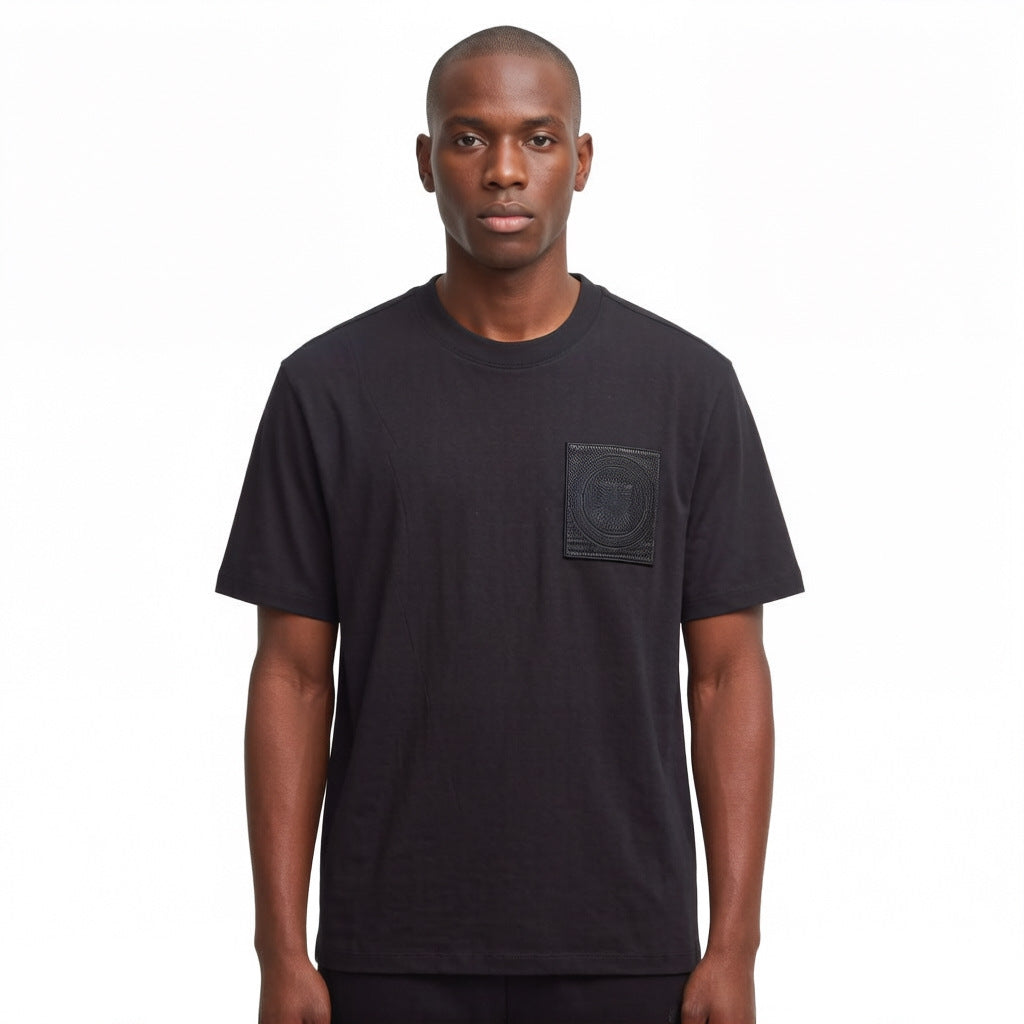 Men's H T-Shirt | Embroidered Short Sleeve