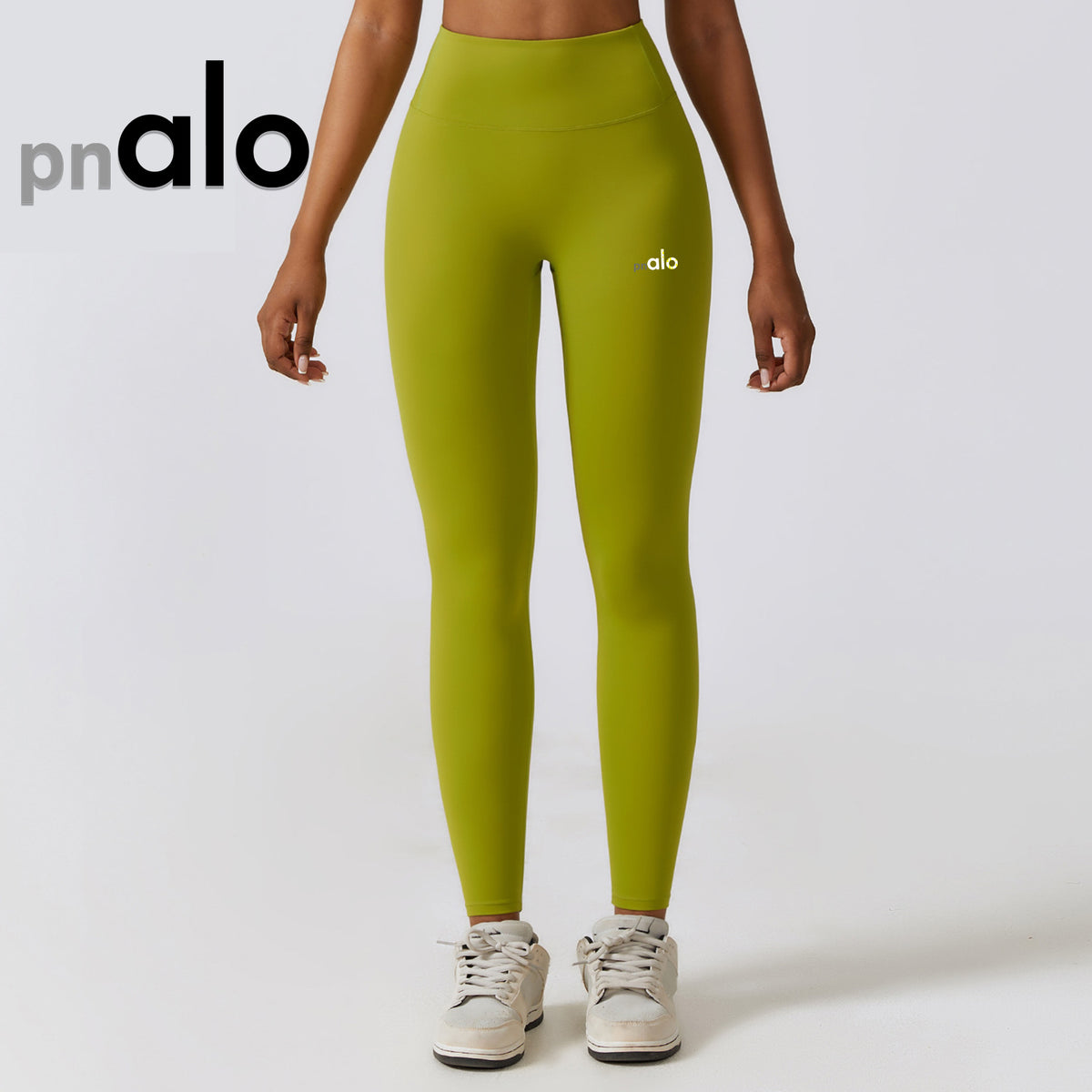 Pantalón Yoga Mujer AL | Talle Alto Y Color Liso