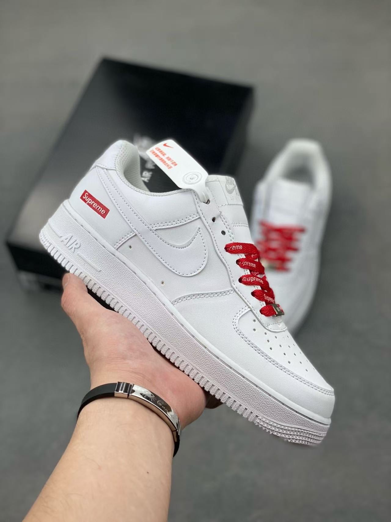 Fábrica de Calzado Putian Ventas Directas AF1 Comercio Exterior Junta de Ocio Zapatos Hombres y Mujeres Zapatos de Campus Zapatos de pareja Zapatos blancos Transfronterizo