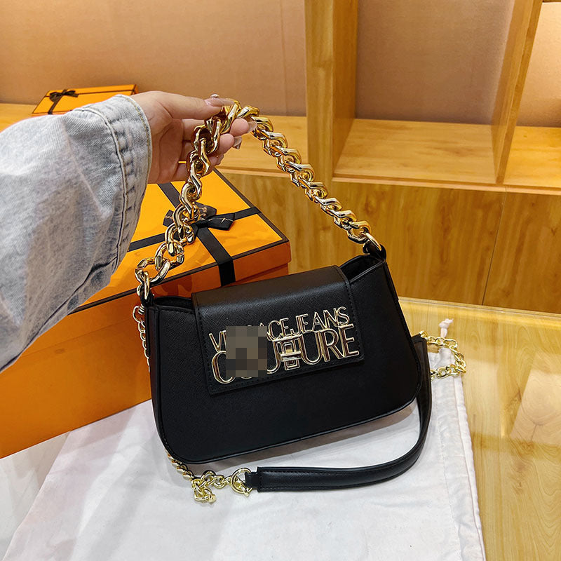 Bolso de moda para mujer, nuevo bolso francés retro de hombro de lujo ligero y cruzado, bolso de alta gama, versátil y versátil en la axila