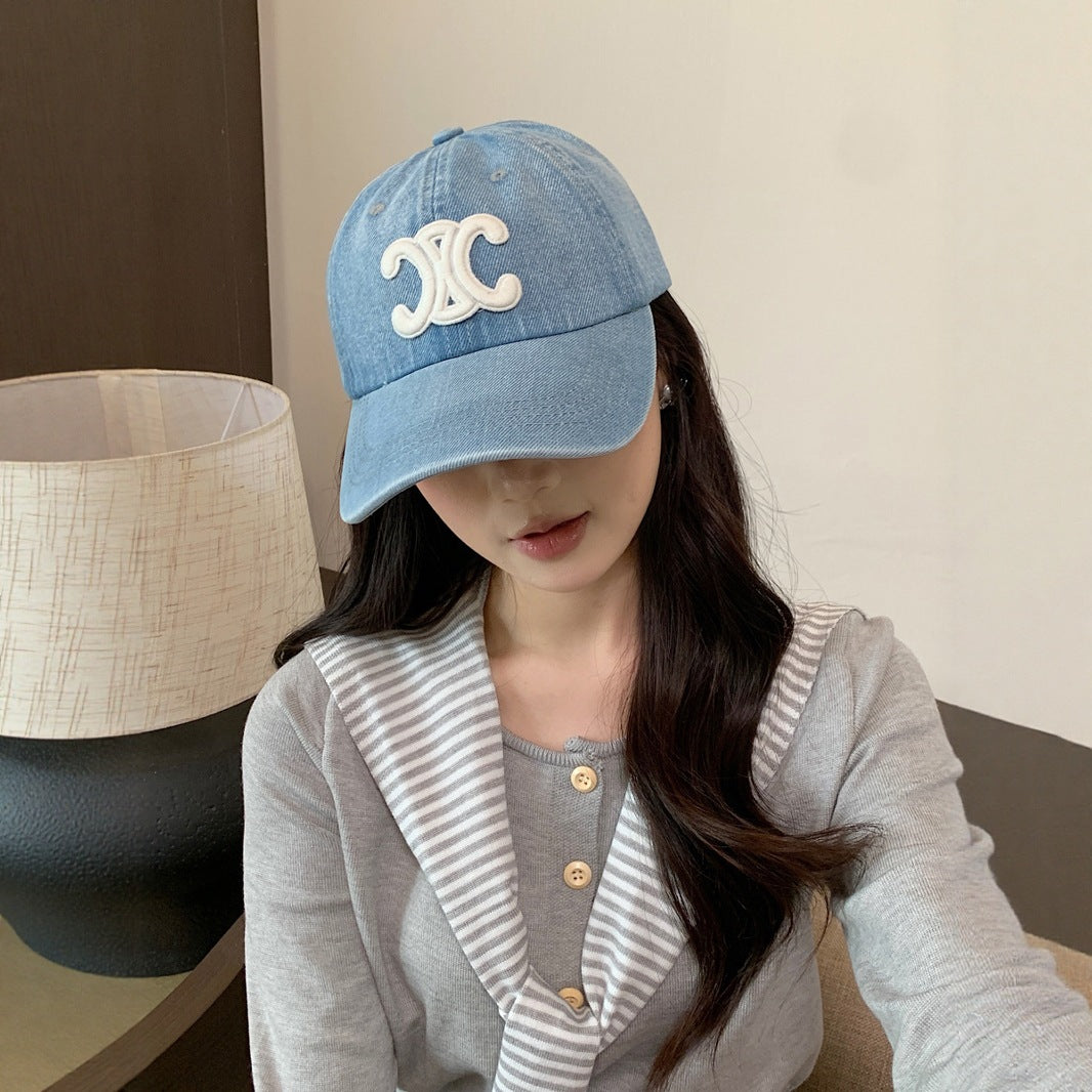 Gorra Béisbol Ala Ancha Mujer | Estilo Coreano Verano