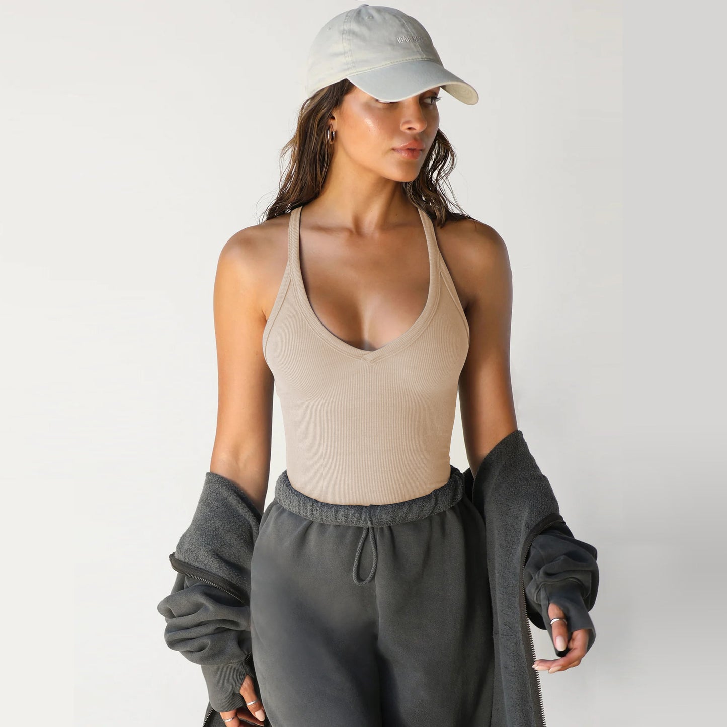 Camiseta Punto Manga Corta Mujer | Moda Premium