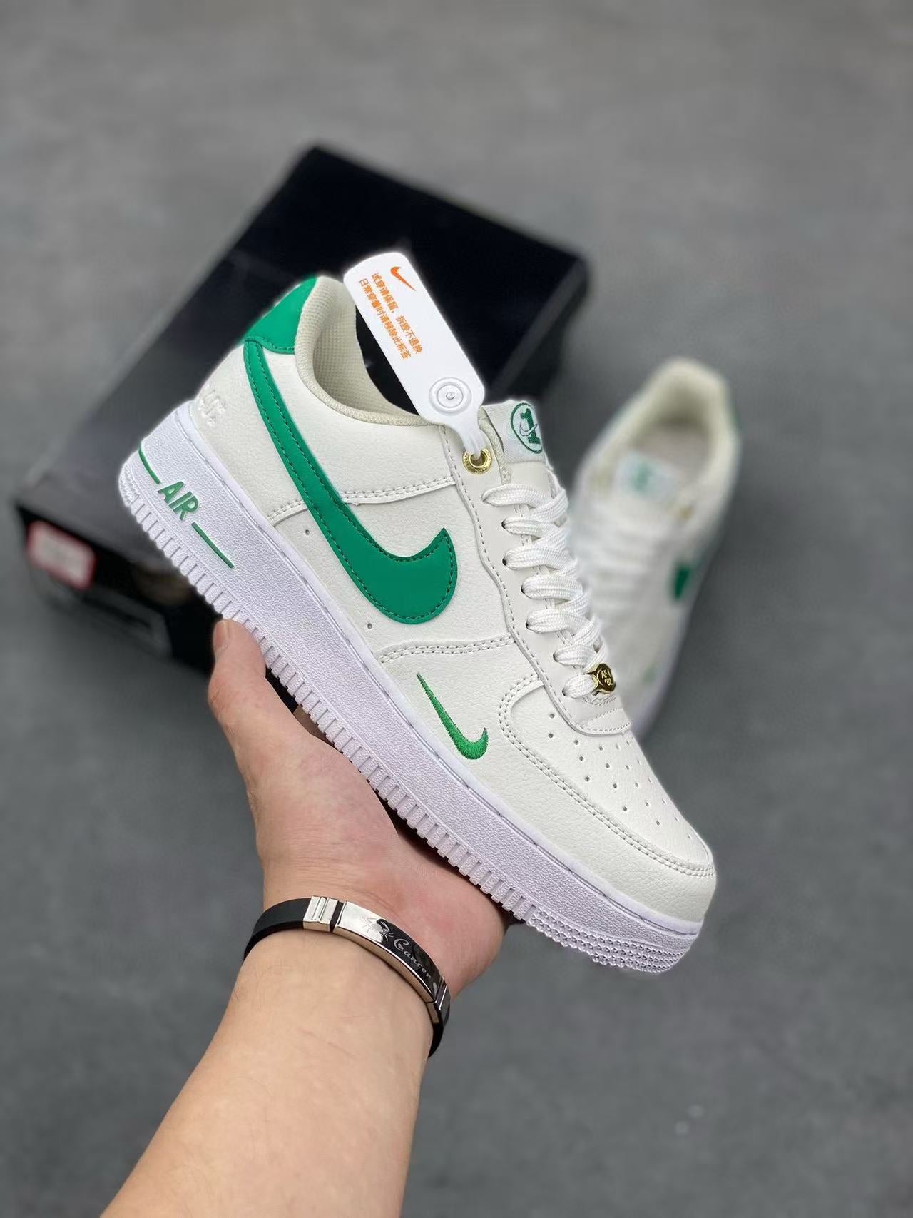 Fábrica de Calzado Putian Ventas Directas AF1 Comercio Exterior Junta de Ocio Zapatos Hombres y Mujeres Zapatos de Campus Zapatos de pareja Zapatos blancos Transfronterizo