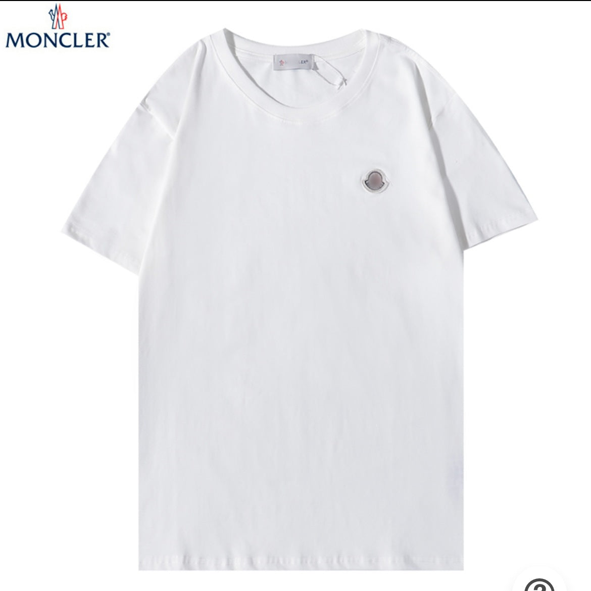 Camiseta Bordada Hombre MON | Cuello Redondo
