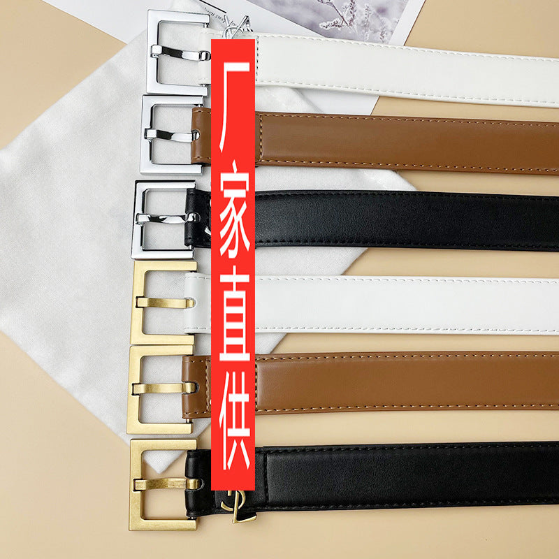 Classic Women's Belt | Slim Versatile Casual