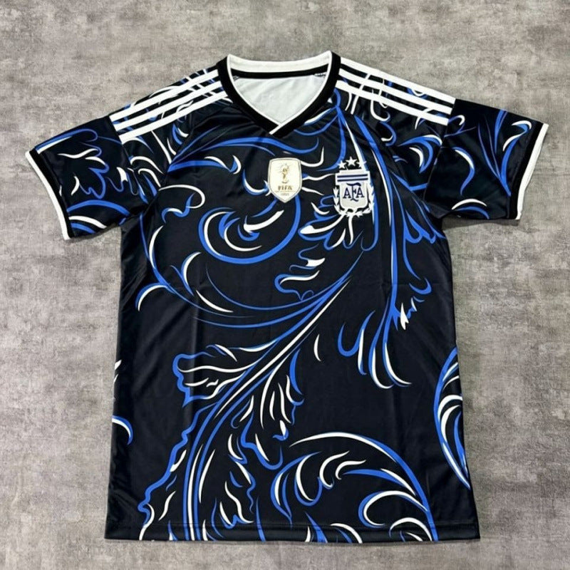 Camisetas edición de jugadores para jugadores de la Copa del Mundo en Brasil, Argentina y Canadá suministradas directamente por el fabricante para camisetas deportivas de manga corta