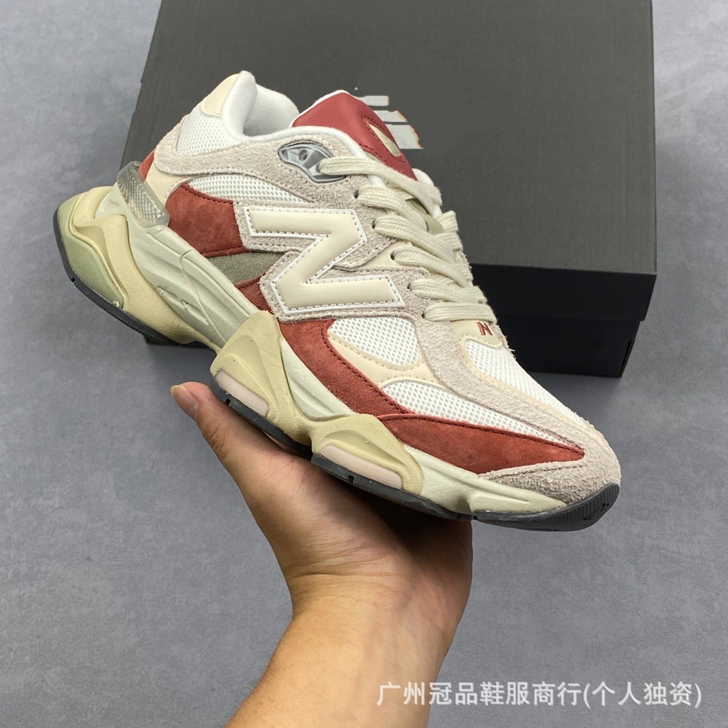 Putian NB9060 Millennium Millennium Elephant Hoof Zapatillas de correr de malla baja y de caña baja para hombre y mujer para zapatillas de papá