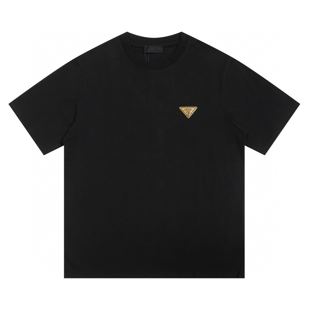 T-shirt Triangles métalliques | Casual été
