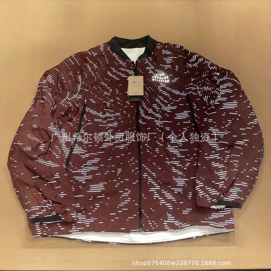 NK 2026 Camo Jacket | Zipper And Casual Style