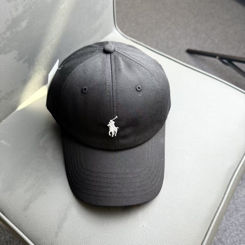Paul polo con sombrero ruff de verano para mujer, versión coreana de capela blanda, gorra de béisbol para hombres, protector solar de moda lengua de pato cien torres