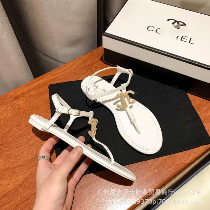Sandalias Espina de Pez Mujer Lujo 2025