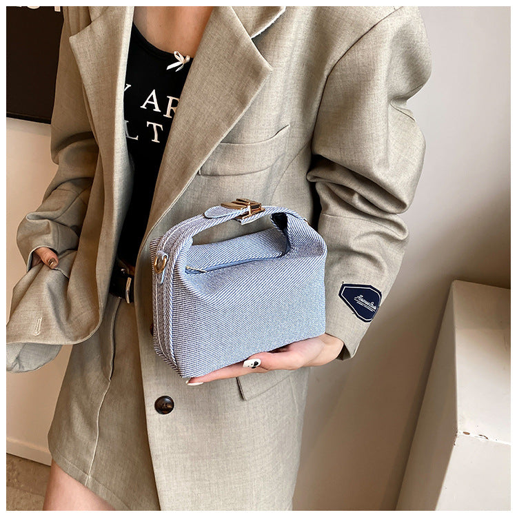 Bolso Niche para mujer, Nuevo Bolso Versátil de Almohada Primavera/Verano 2024, Bolso Casual Sencillo de Hombro Cruzado