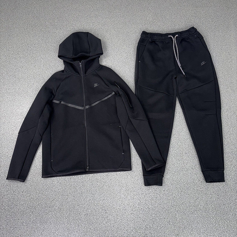 Ensemble de sport pour homme veste à capuche + pantalon | Printemps Automne