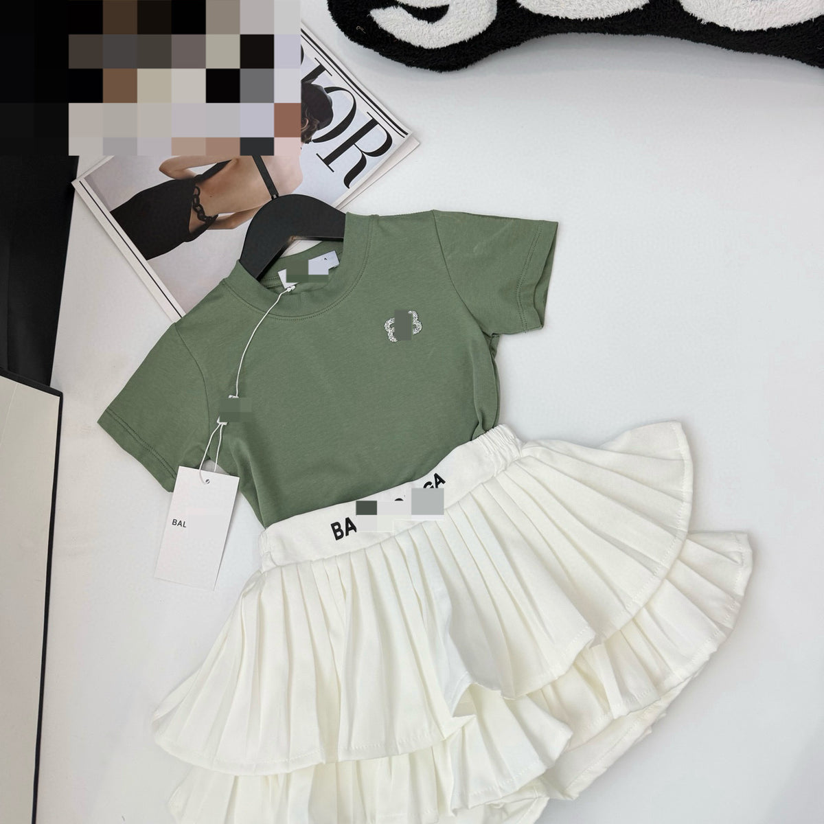 ベビーガールズセット｜Tシャツ＆キュロットスカート