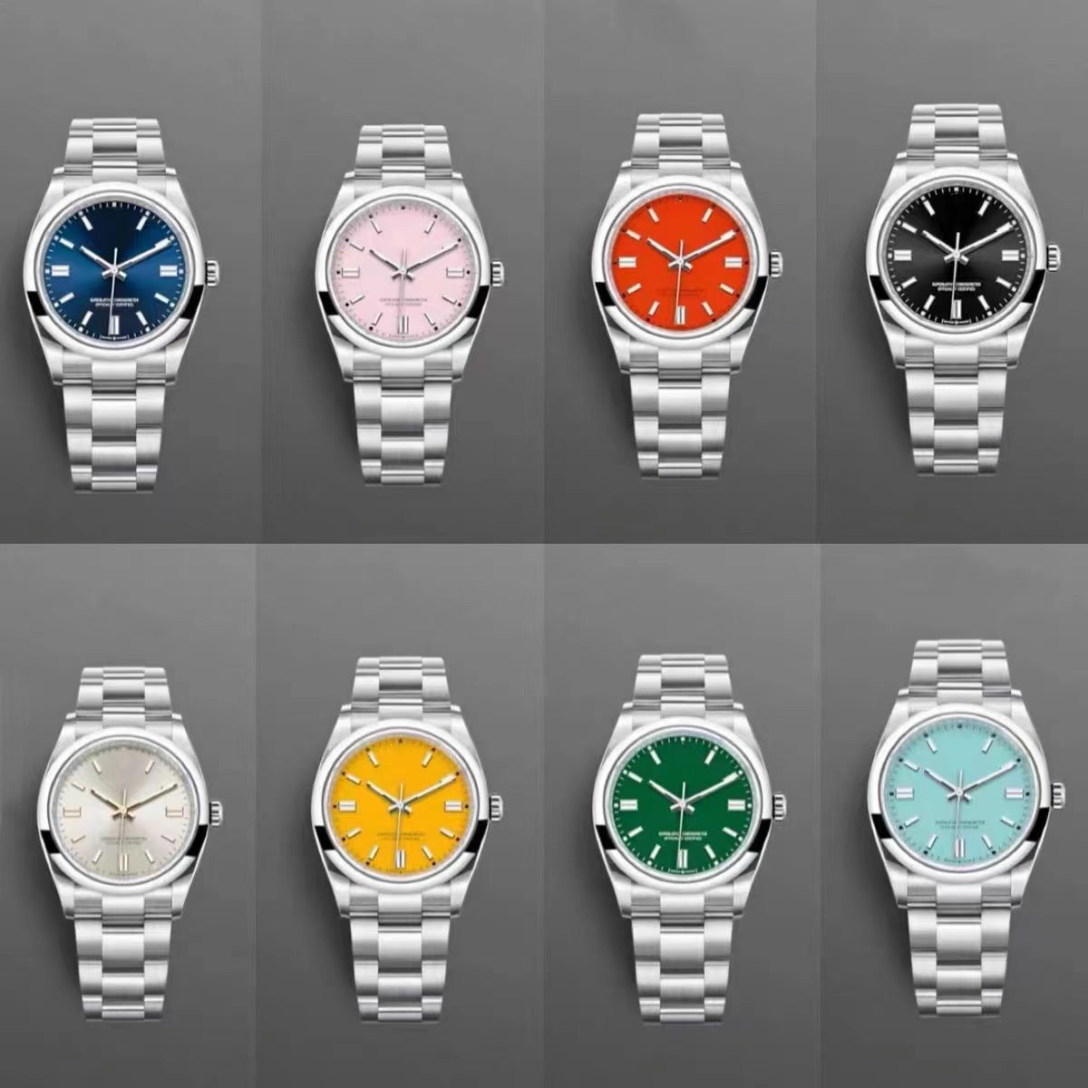 Oyster Perpetual Fruit Couple's Watch | Unisex Steel Quartz