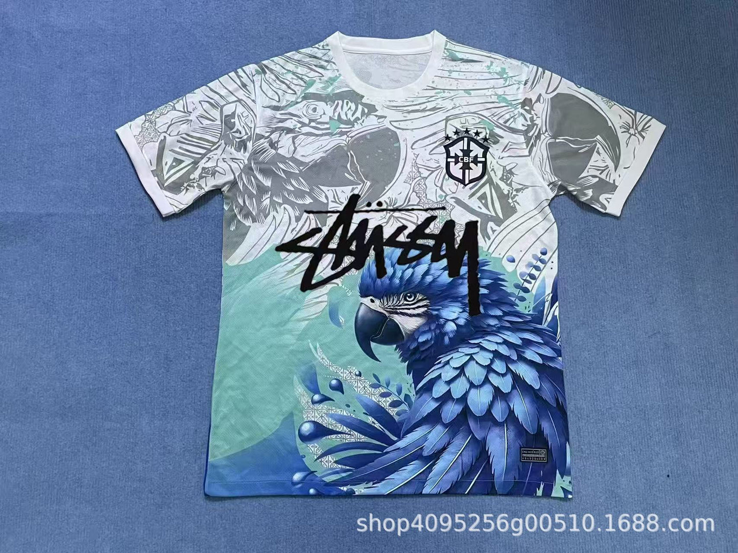 Venta al por mayor transfronteriza para Países Bajos, Alemania, Francia, Italia, Flamengo, Italia, envío gratuito para una camiseta de fútbol