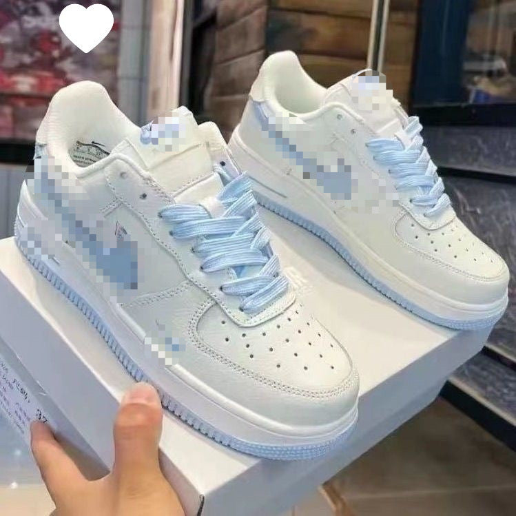 AF1 White and Grey Sneakers | Low Unisex Design