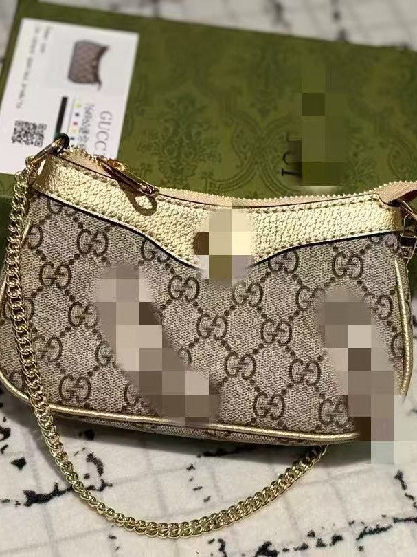 Mini Bolso Cadena Mujer Doble G Ophidia