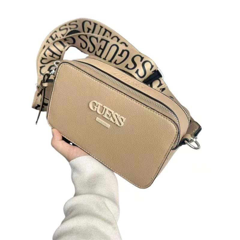 Bolso cruzado de mujer con patrón pequeño de lichi, bandolera de un solo hombro, moda de comercio exterior transfronterizo, bolso cuadrado pequeño, cartera nueva y de moda