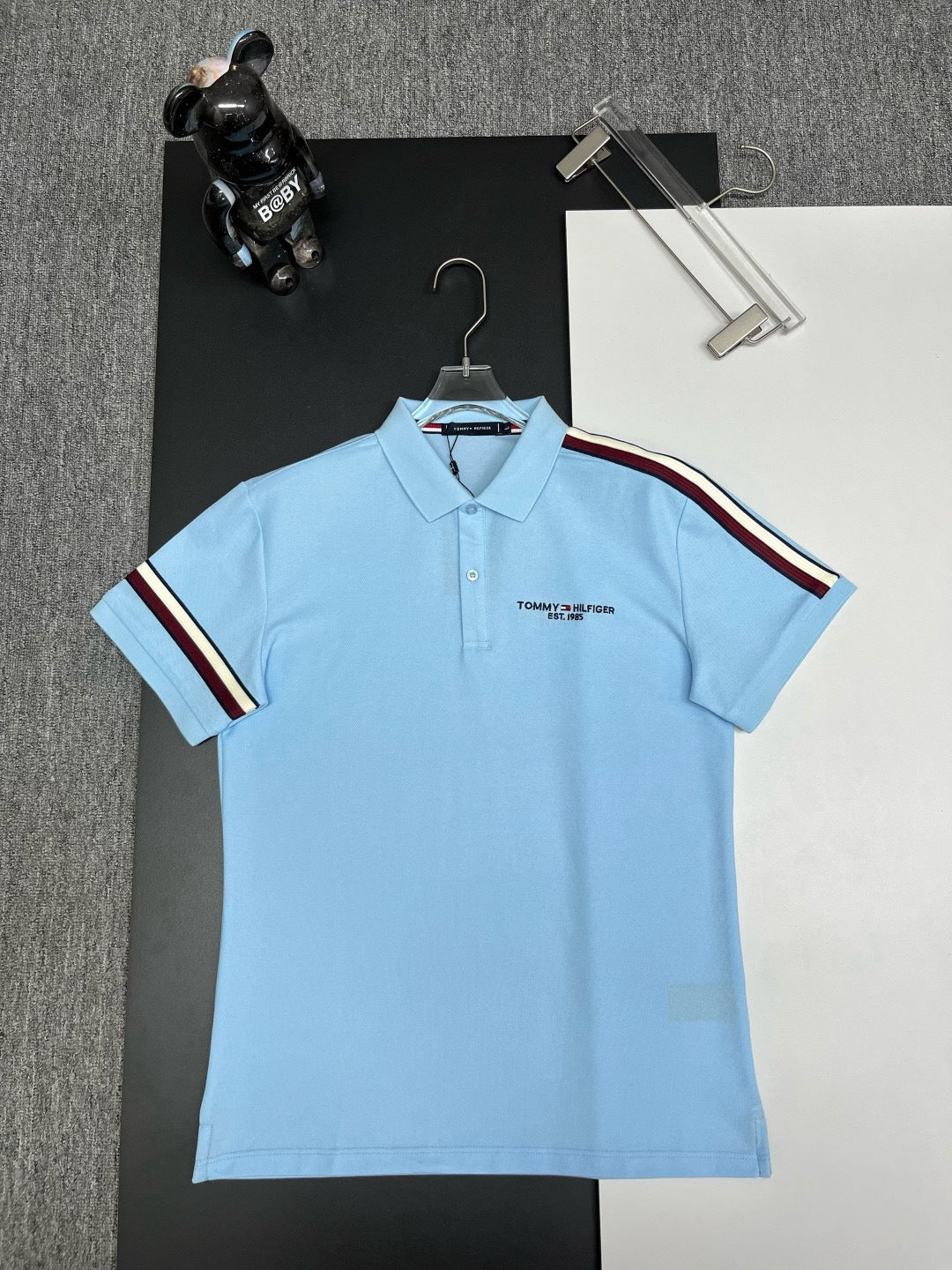 Polo em Algodão Puro para Homem | Manga Curta Business Casual