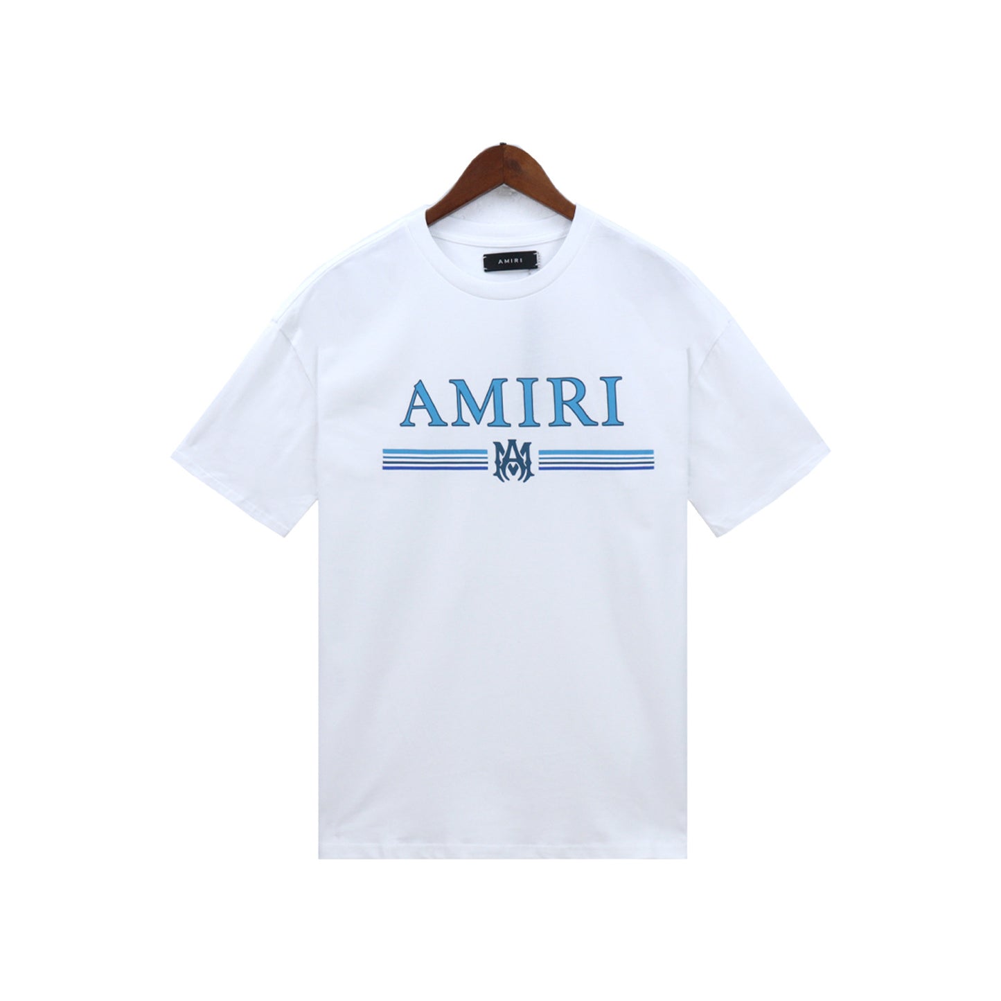 2024 Verano 2024 AM1R1 ICON Letter Totem Letter Totem Pattern Coconut Tree T-shirt Unisex