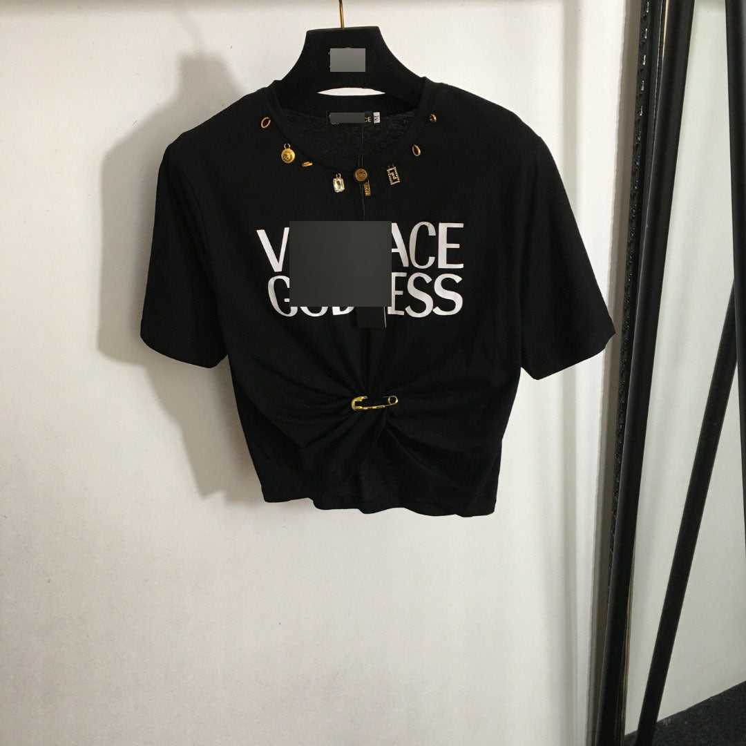 Camiseta Versa ce Corta | Estampado Medusa