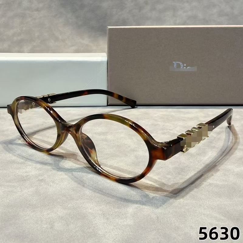 D Home 2026 Nuevas gafas de sol europeas y americanas INS Fashion, paneles unisex ovalados gafas de sol de estilo masculino de moda