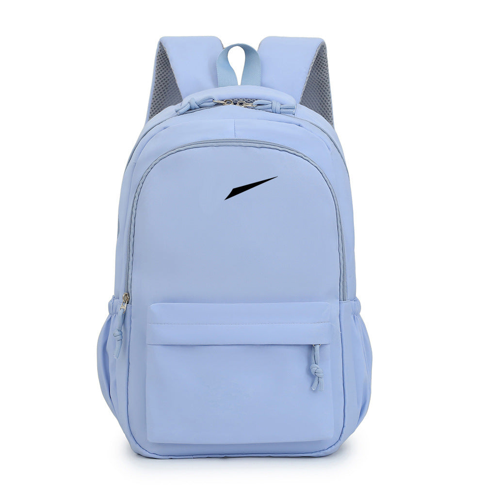 Mochila a la moda, mochila de estudiante universitaria resistente al agua, mochila sencilla para portátil para desplazarse, bolso deportivo casual al por mayor