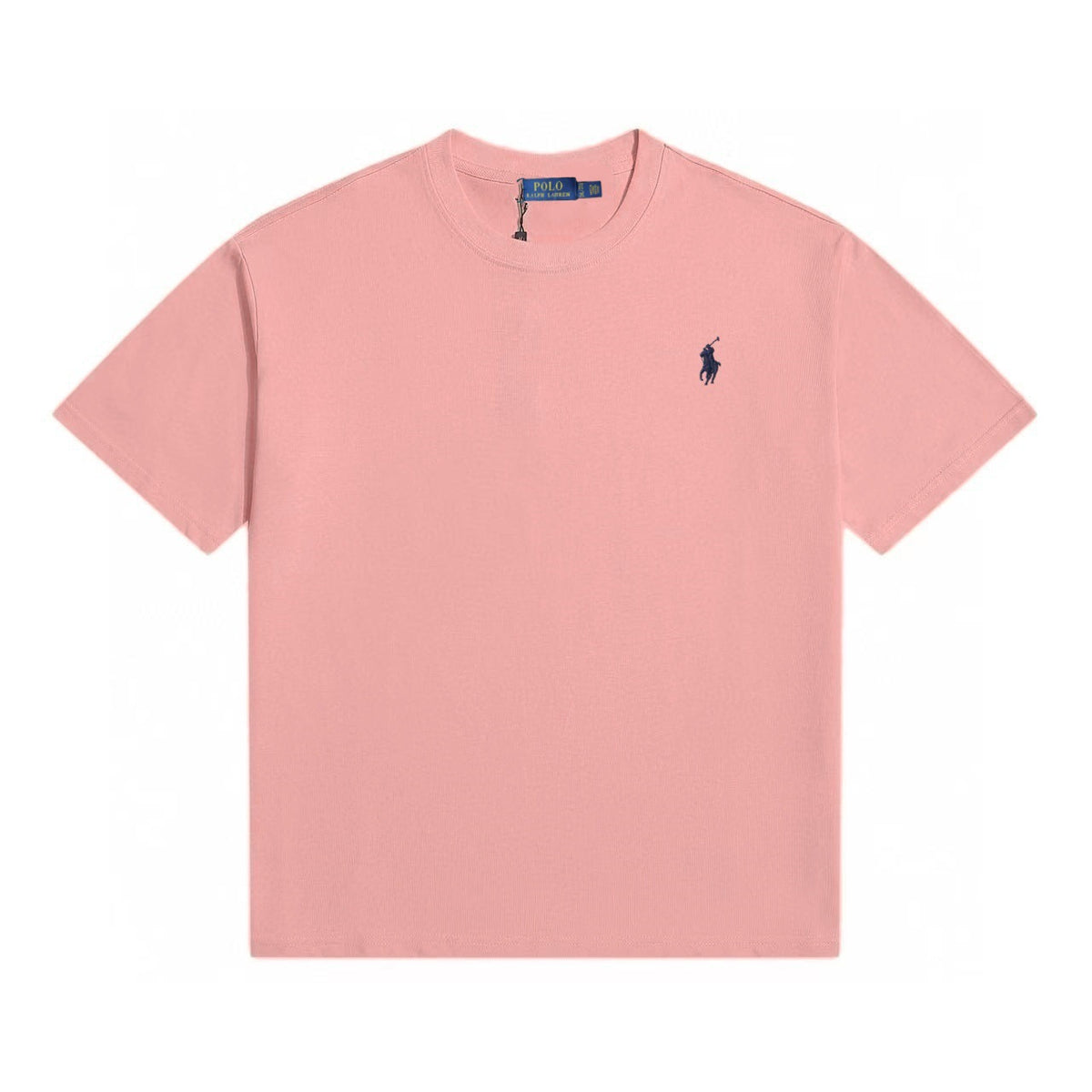 Camiseta Bordada de Algodón RL | Manga Corta