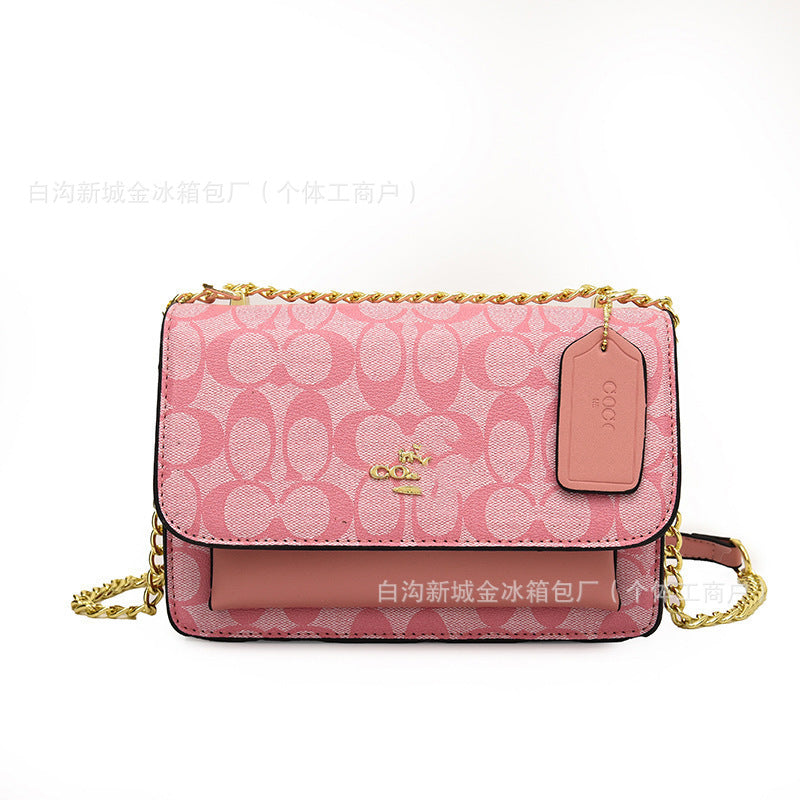 Bolsa C Bolso cuadrado de venta caliente transfronterizo de moda y versátil tofu Comercio exterior bolso de cadena caliente bolso de mujer de alta calidad bolso bandolera