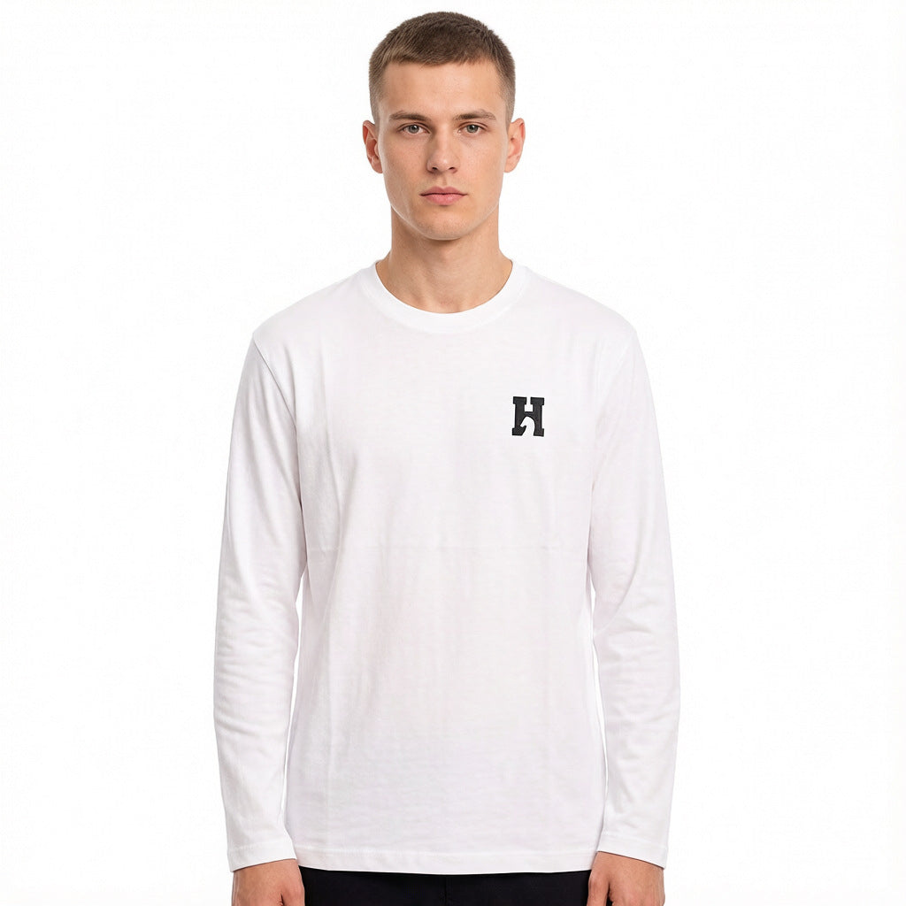Herren-Langarmshirt | Rundhalsausschnitt