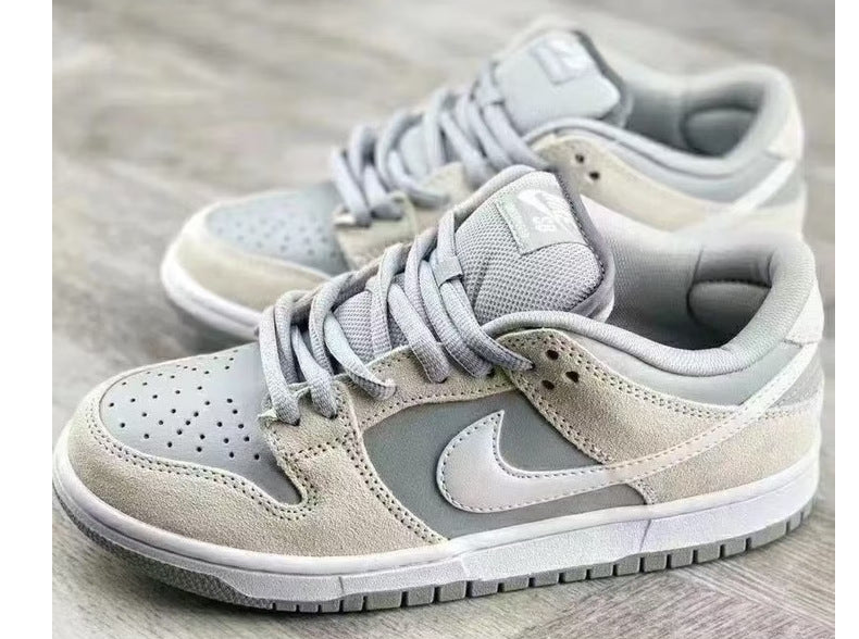 N Unisex Black and White AJ1 Sneakers | With Box