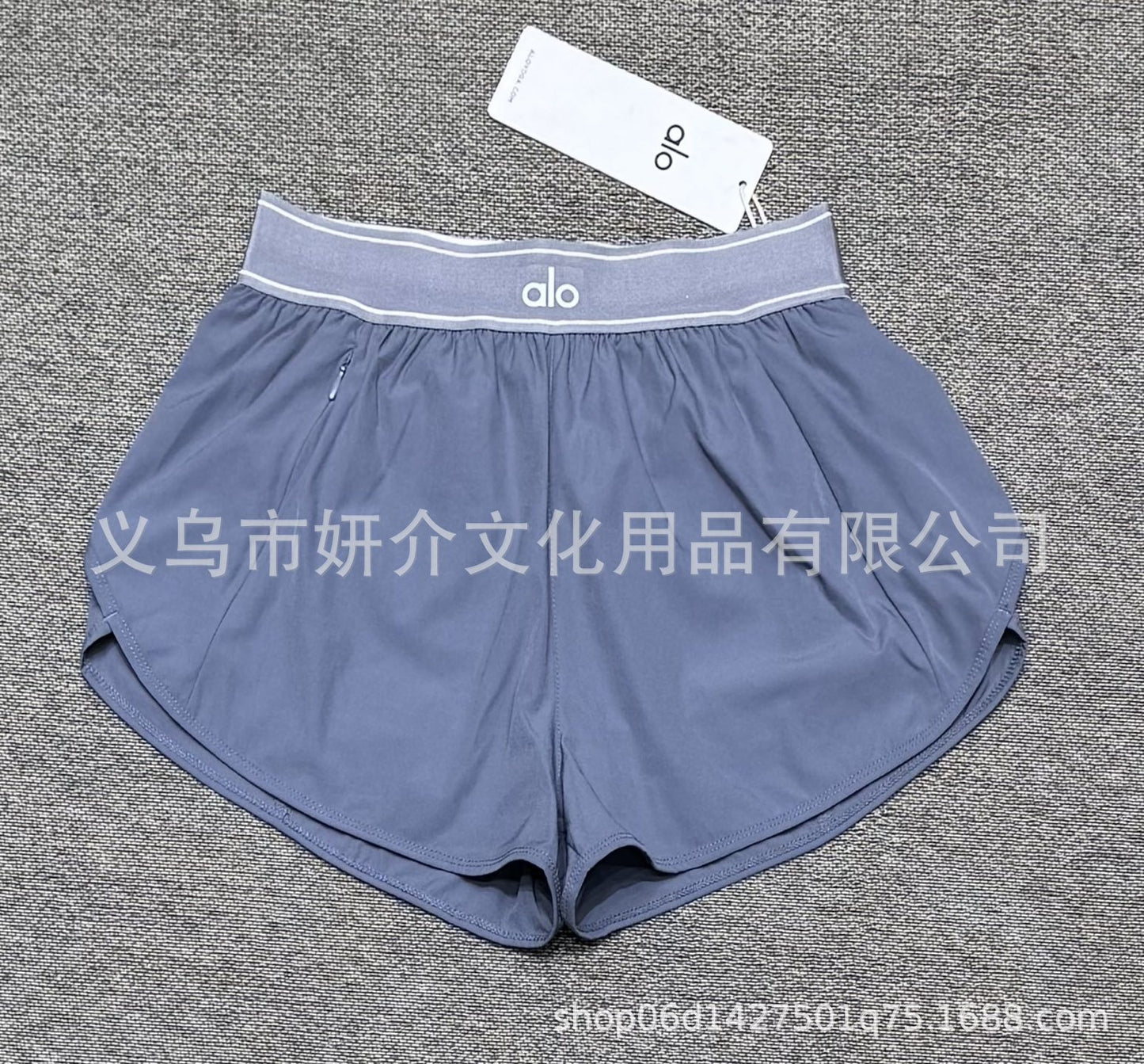 Nuevos pantalones cortos de yoga transfronterizos estilo AL, pantalones cortos tejidos, pantalones deportivos de mujer, pantalones cortos de yoga elásticos para correr