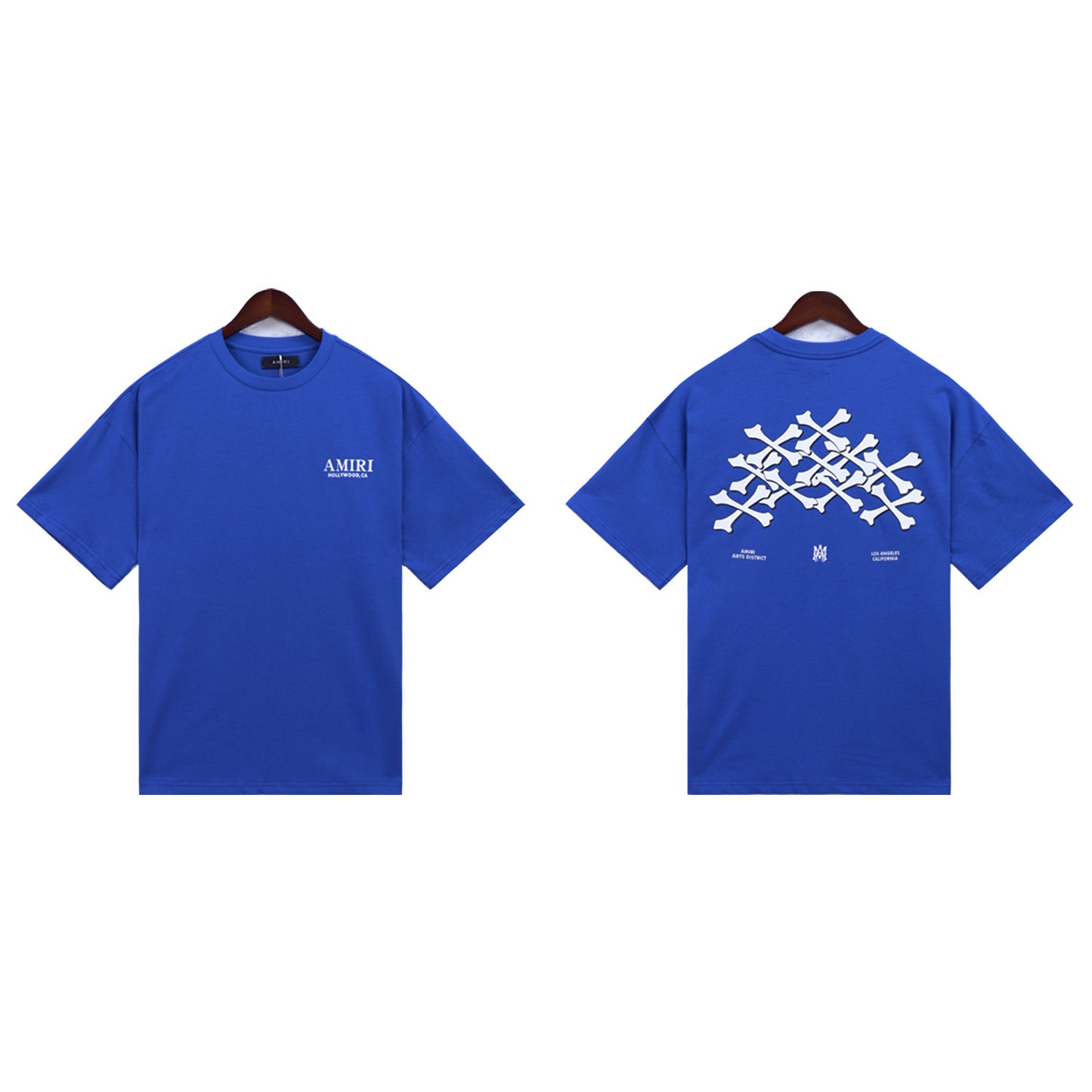 2024 Verano 2024 AM1R1 ICON Letter Totem Letter Totem Pattern Coconut Tree T-shirt Unisex
