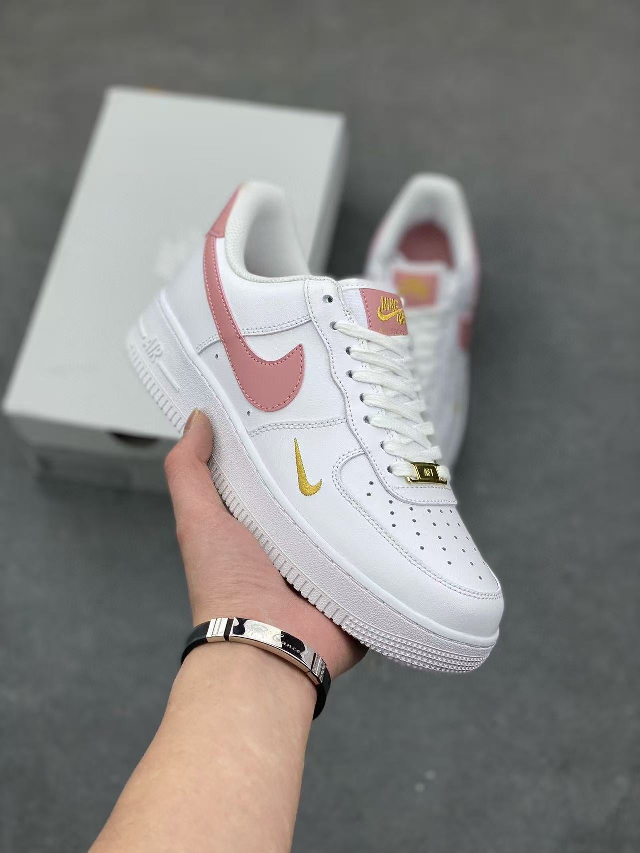 Fábrica de Calzado Putian Ventas Directas AF1 Comercio Exterior Junta de Ocio Zapatos Hombres y Mujeres Zapatos de Campus Zapatos de pareja Zapatos blancos Transfronterizo