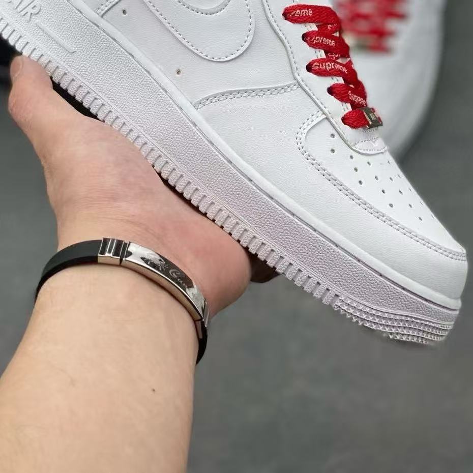Fábrica de Calzado Putian Ventas Directas AF1 Comercio Exterior Junta de Ocio Zapatos Hombres y Mujeres Zapatos de Campus Zapatos de pareja Zapatos blancos Transfronterizo