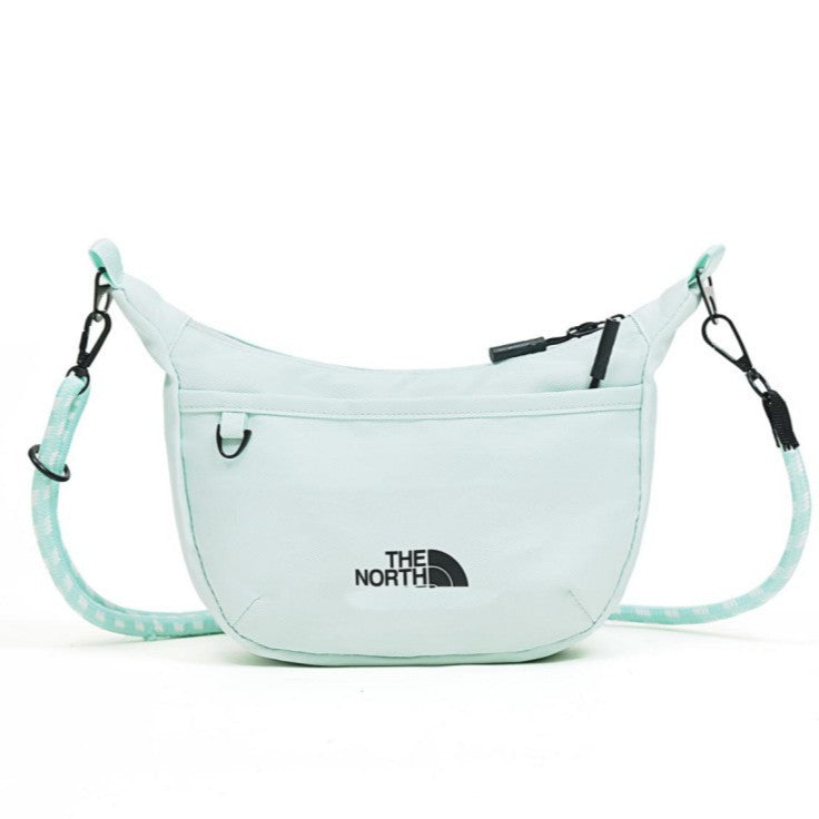 Bolso bandolera de mujer, nuevo bolso retro de moda lazy lazy crescent moon, bolso de hombro pequeño de nylon impermeable, ligero y versátil