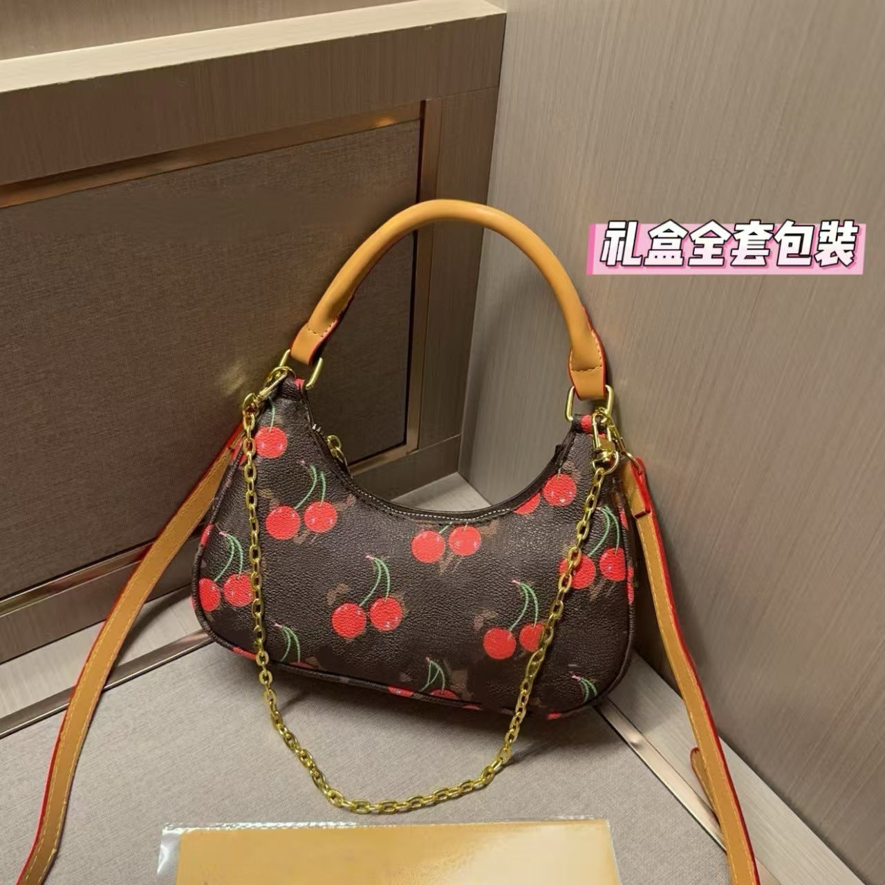 Nuevo bolso clásico Crescent transfronterizo 2025, bolso versátil de mano para llevar, bolso cruzado de un solo hombro de moda para mujer, bolso Pea Moon