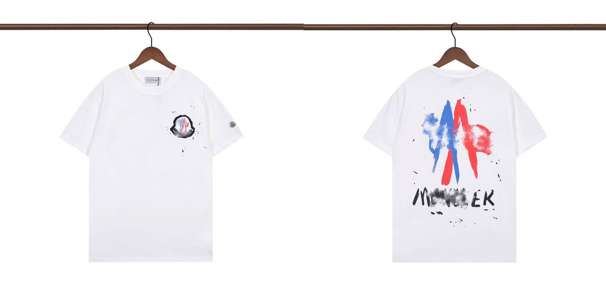 Camiseta Bordada Hombre MON | Cuello Redondo