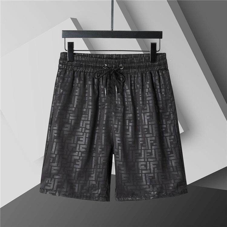 Pantalones Cortos Playa Unisex Letras Secado Rápido | Moda 2025