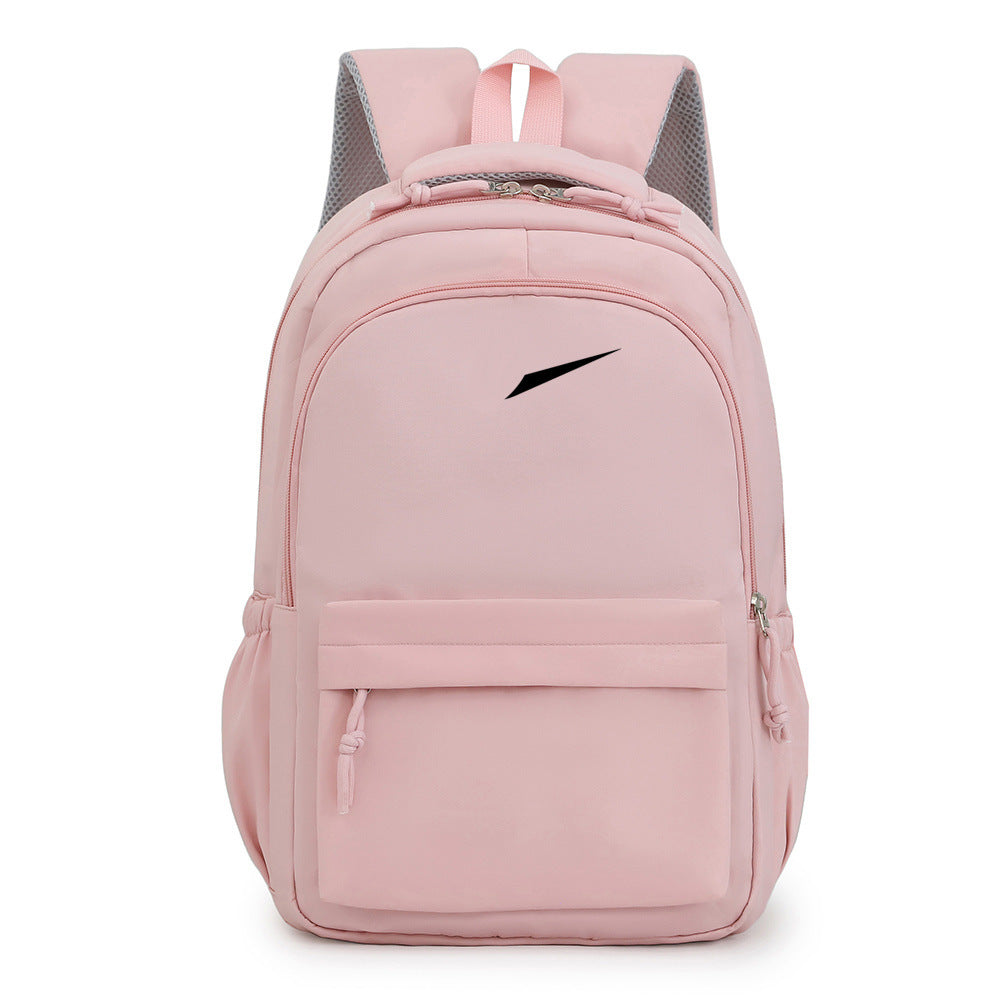 Mochila a la moda, mochila de estudiante universitaria resistente al agua, mochila sencilla para portátil para desplazarse, bolso deportivo casual al por mayor