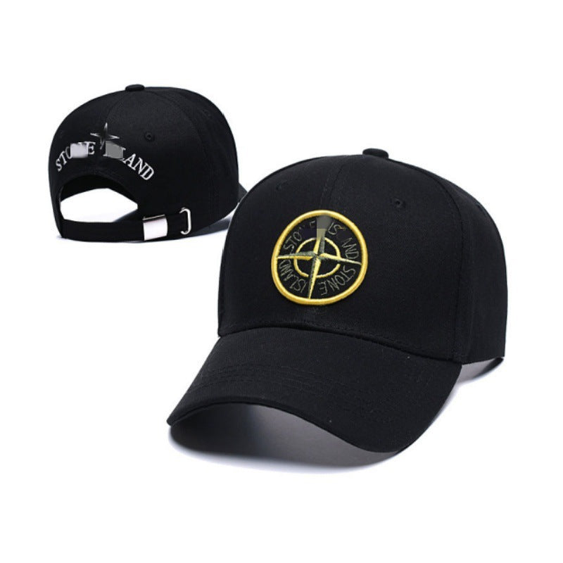 Gorra de béisbol con bordado con letras transfronterizas para hombres y mujeres, sombrillas de primavera/verano, protección solar, pareja de estudiantes, gorra de béisbol versátil, nueva