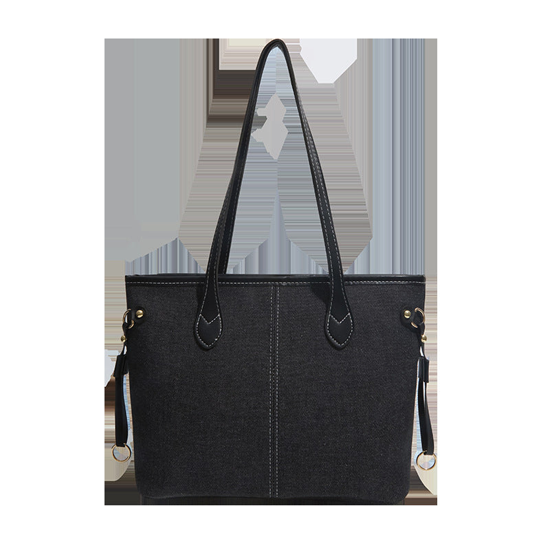 Bolso Tote De Mujer Color Block