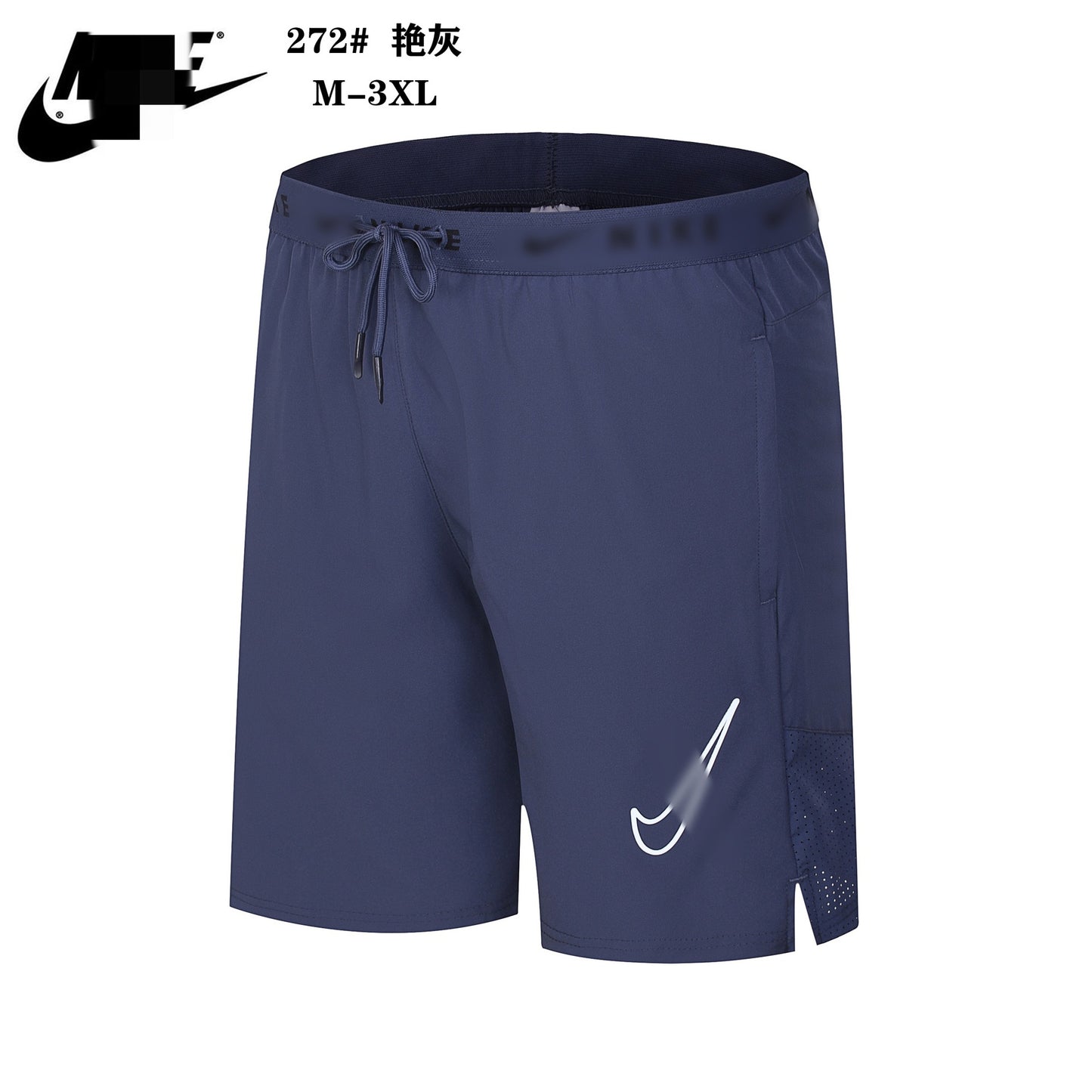 Pantalones cortos de hombre de secado rápido, running, pantalones de chándal anchos, ropa deportiva para hombres, pantalones de seda de hielo para comercio exterior, deportes y ocio