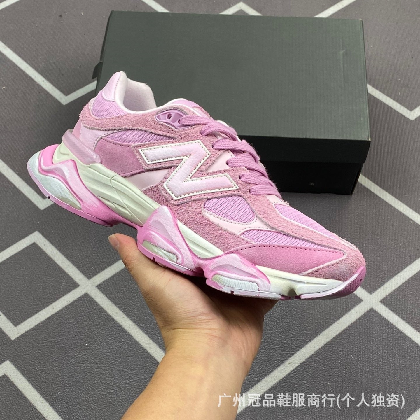 Putian NB9060 Millennium Millennium Elephant Hoof Zapatillas de correr de malla baja y de caña baja para hombre y mujer para zapatillas de papá