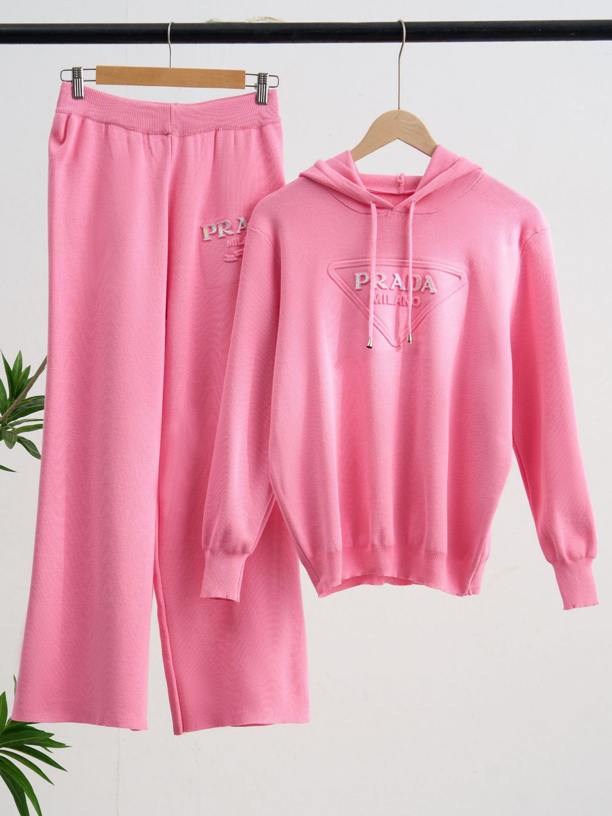 Conjunto PRA De Punto | Sudadera Y Pantalón Holgado