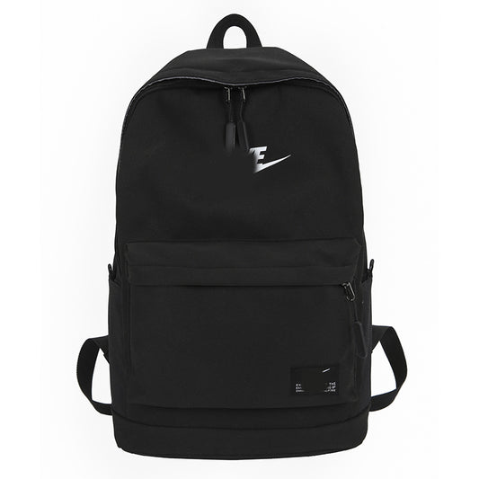 Una mochila de nylon moderna de dropshipping, mochila estampada de gran capacidad y con estampado elegante, mochila de estudiante universitario con alfabeto para la vuelta al cole