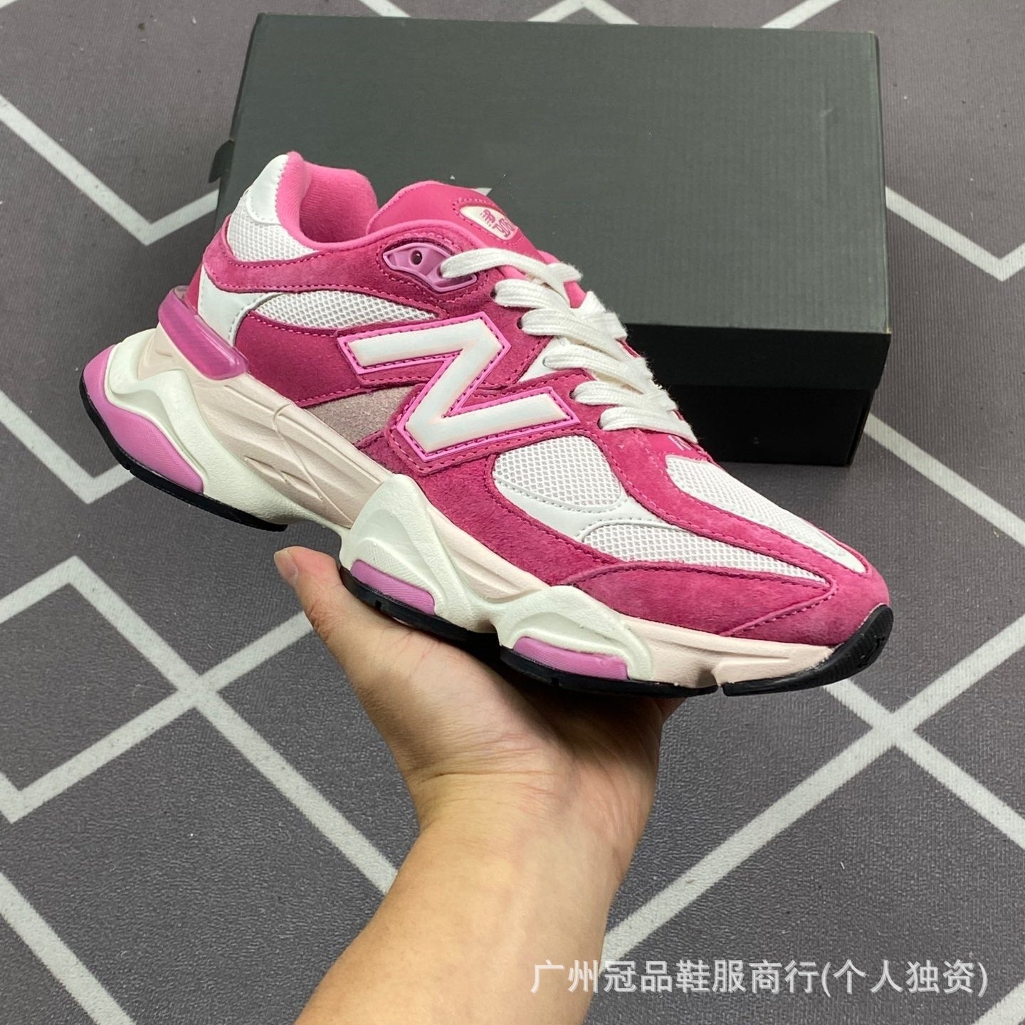 Putian NB9060 Millennium Millennium Elephant Hoof Zapatillas de correr de malla baja y de caña baja para hombre y mujer para zapatillas de papá